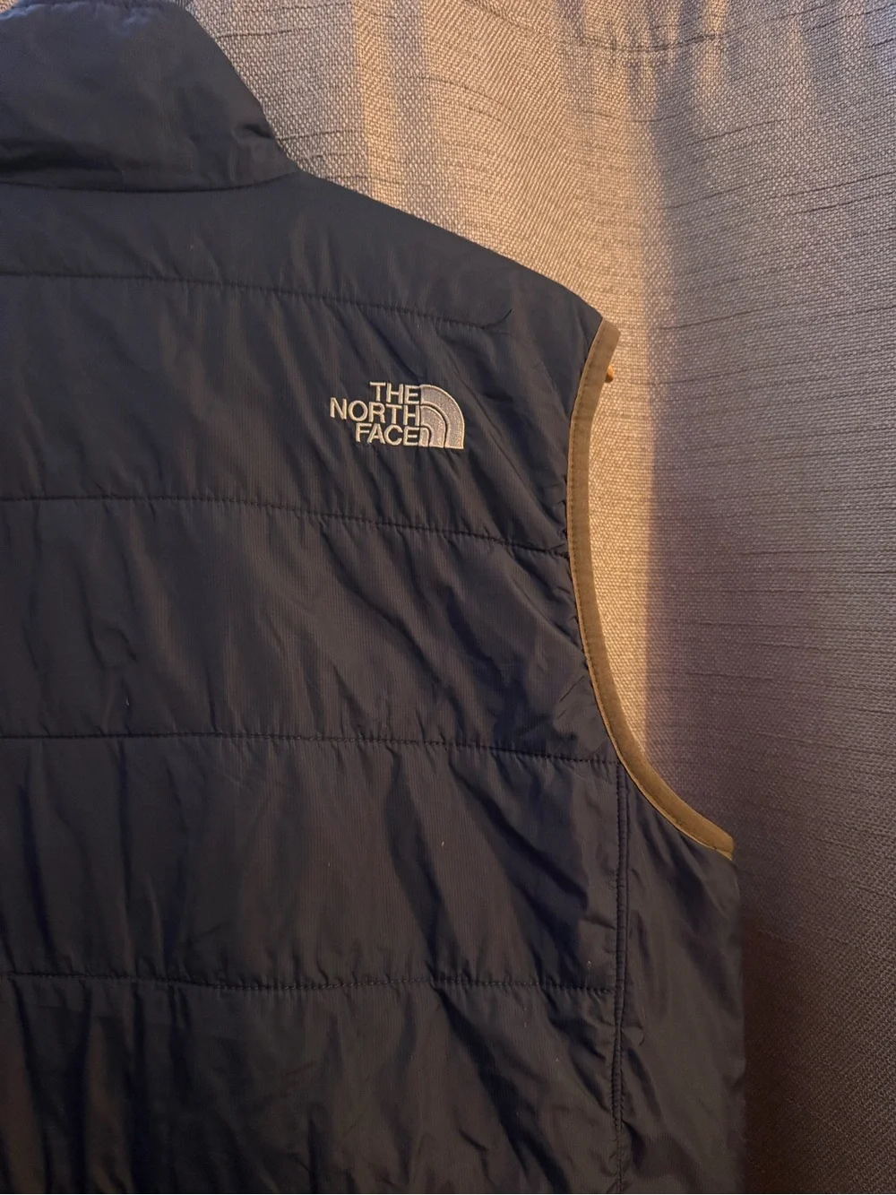 The North Face Men's Dark Blue Quilted Vest